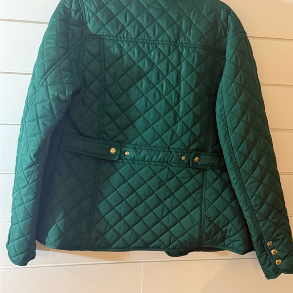Green women’s puffer jacket - new w/o tags - Picture 2 of 2